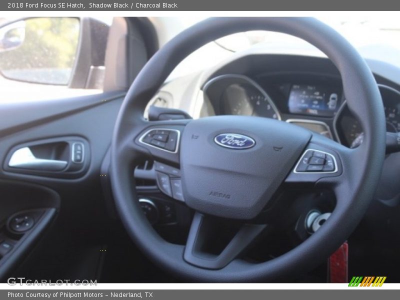 Shadow Black / Charcoal Black 2018 Ford Focus SE Hatch