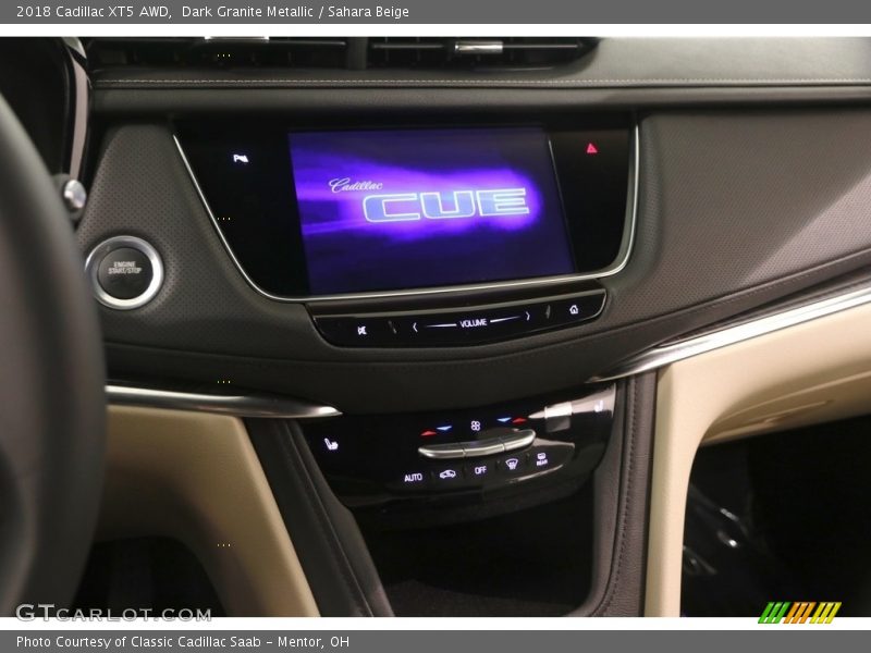 Dark Granite Metallic / Sahara Beige 2018 Cadillac XT5 AWD
