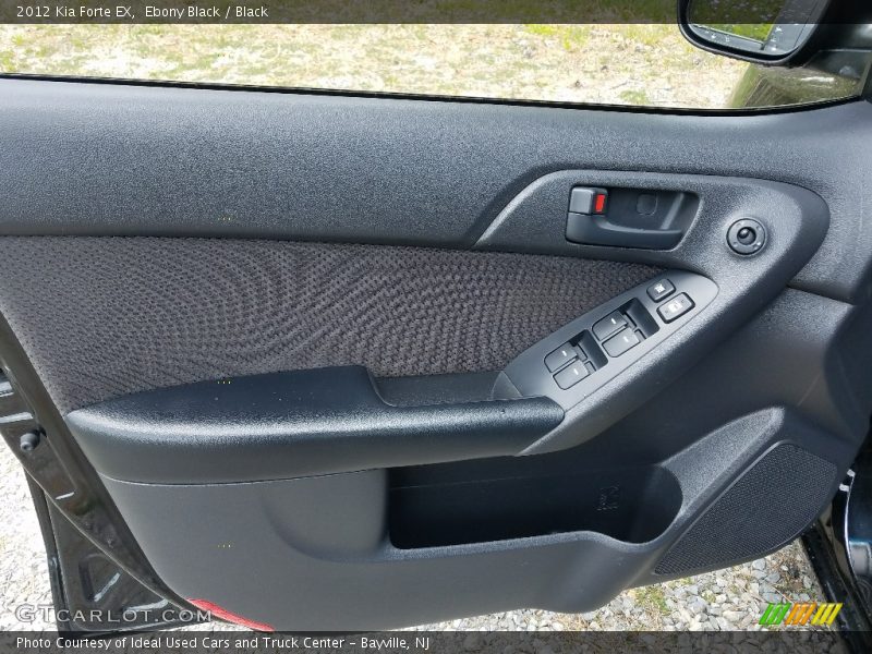 Ebony Black / Black 2012 Kia Forte EX