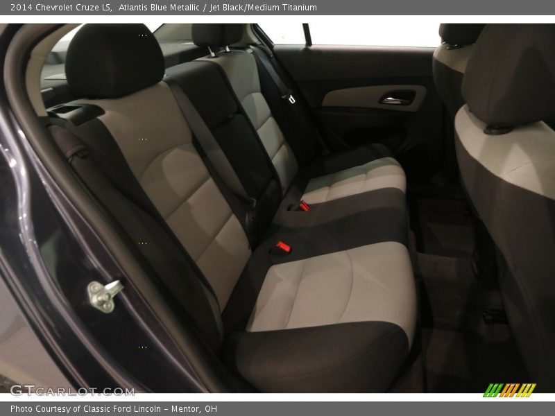Atlantis Blue Metallic / Jet Black/Medium Titanium 2014 Chevrolet Cruze LS