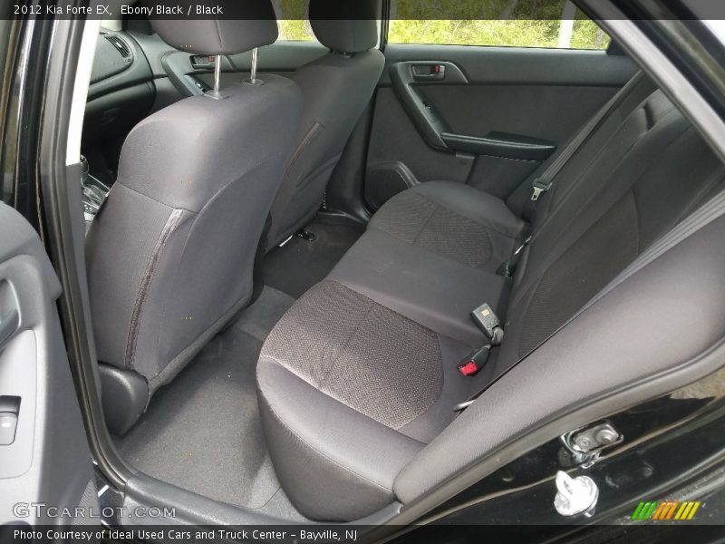 Ebony Black / Black 2012 Kia Forte EX