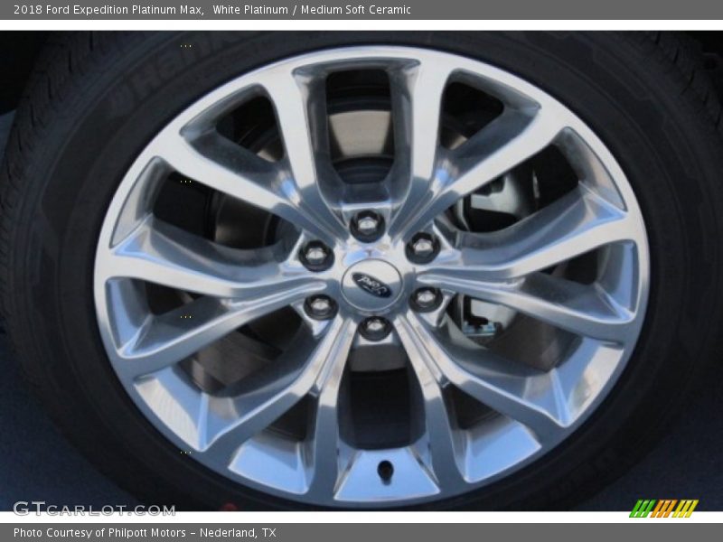 White Platinum / Medium Soft Ceramic 2018 Ford Expedition Platinum Max