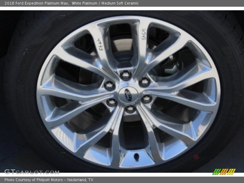 White Platinum / Medium Soft Ceramic 2018 Ford Expedition Platinum Max