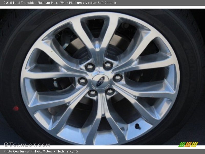 White Platinum / Medium Soft Ceramic 2018 Ford Expedition Platinum Max