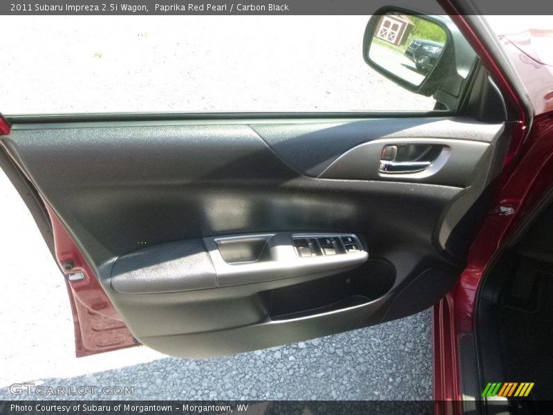 Paprika Red Pearl / Carbon Black 2011 Subaru Impreza 2.5i Wagon
