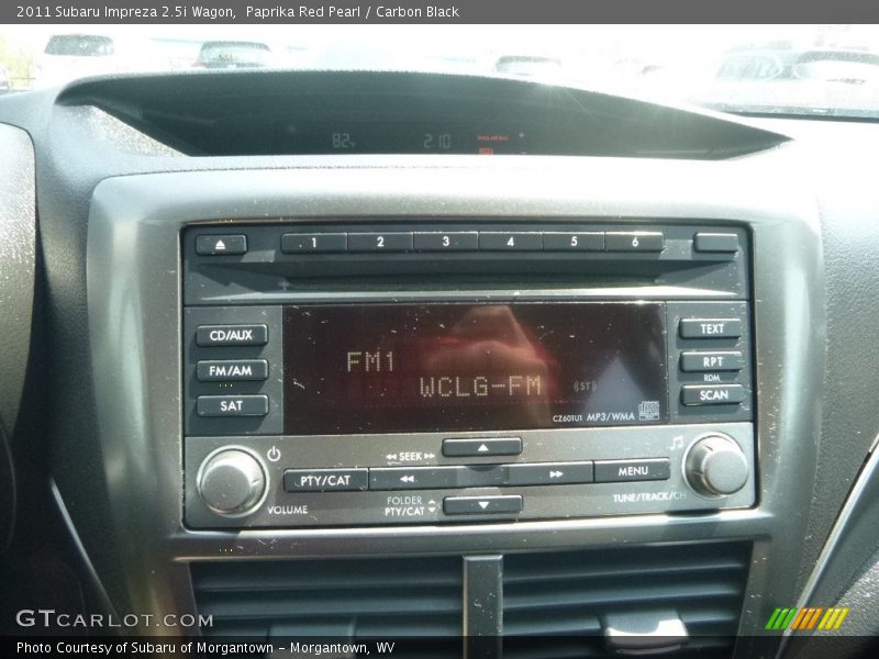 Paprika Red Pearl / Carbon Black 2011 Subaru Impreza 2.5i Wagon
