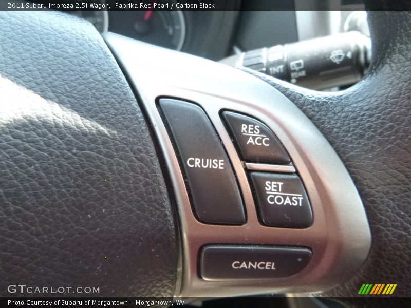 Paprika Red Pearl / Carbon Black 2011 Subaru Impreza 2.5i Wagon