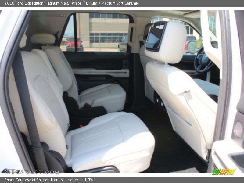 White Platinum / Medium Soft Ceramic 2018 Ford Expedition Platinum Max