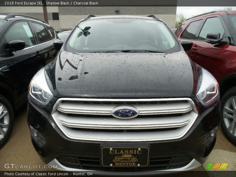 Shadow Black / Charcoal Black 2018 Ford Escape SEL