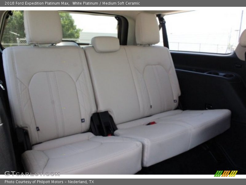 White Platinum / Medium Soft Ceramic 2018 Ford Expedition Platinum Max