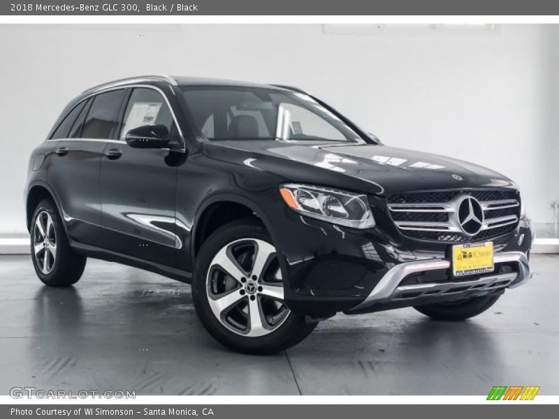 Black / Black 2018 Mercedes-Benz GLC 300