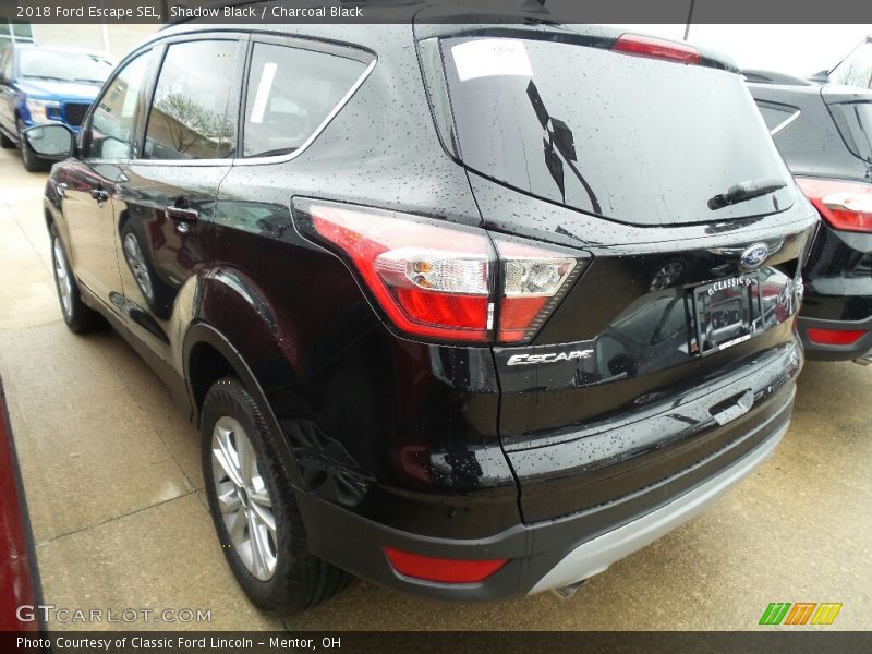 Shadow Black / Charcoal Black 2018 Ford Escape SEL