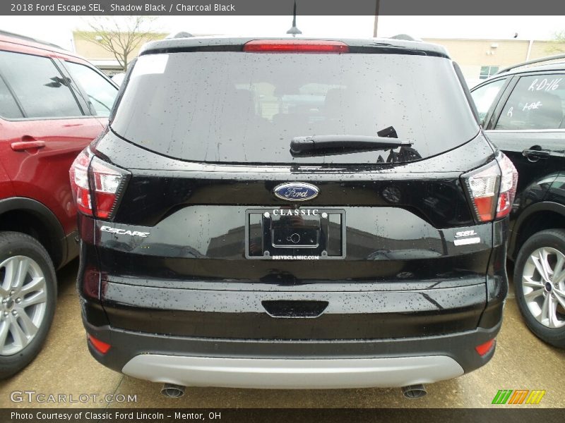Shadow Black / Charcoal Black 2018 Ford Escape SEL