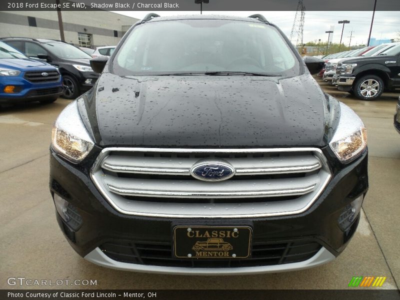 Shadow Black / Charcoal Black 2018 Ford Escape SE 4WD