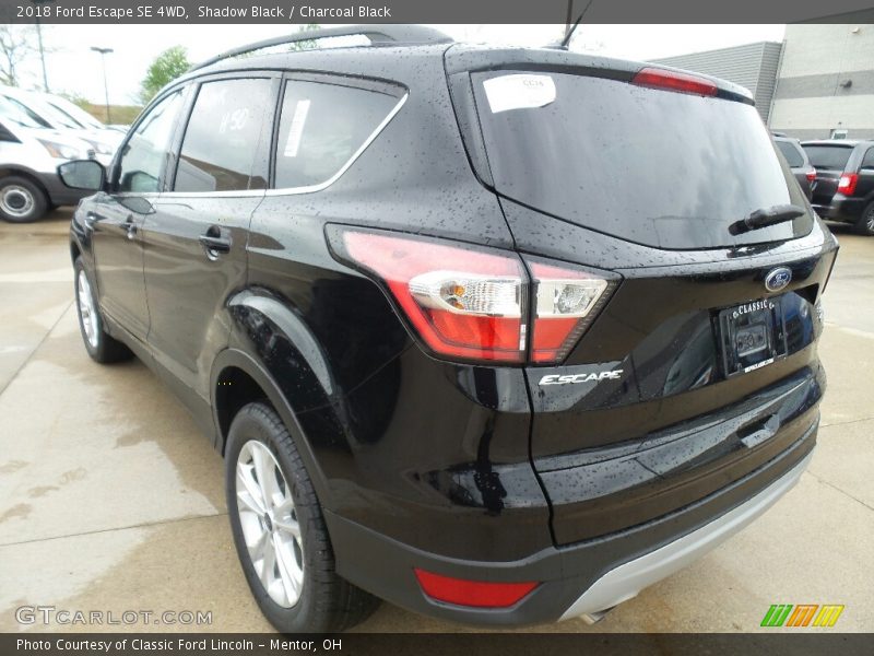 Shadow Black / Charcoal Black 2018 Ford Escape SE 4WD