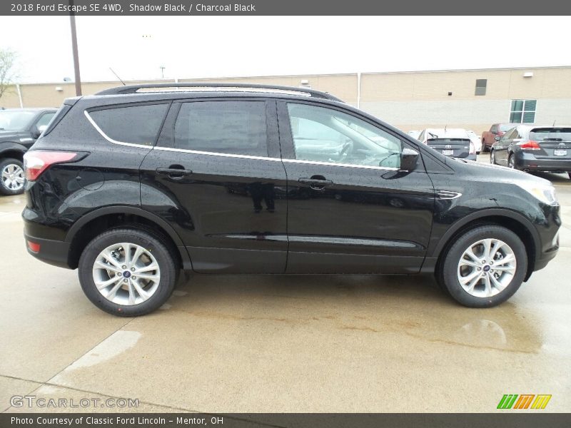 Shadow Black / Charcoal Black 2018 Ford Escape SE 4WD