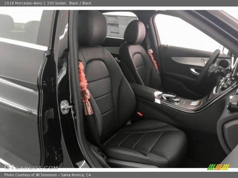 Black / Black 2018 Mercedes-Benz C 300 Sedan