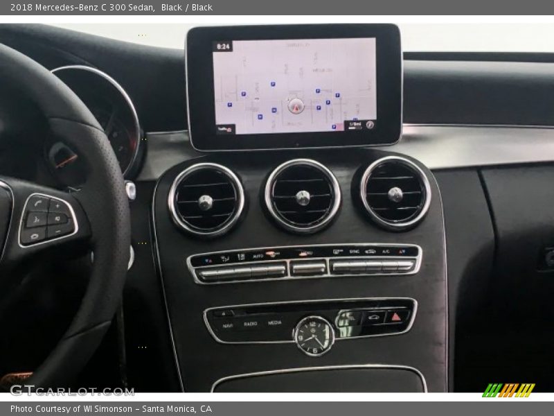 Black / Black 2018 Mercedes-Benz C 300 Sedan