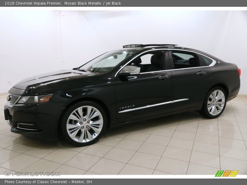 Mosaic Black Metallic / Jet Black 2018 Chevrolet Impala Premier