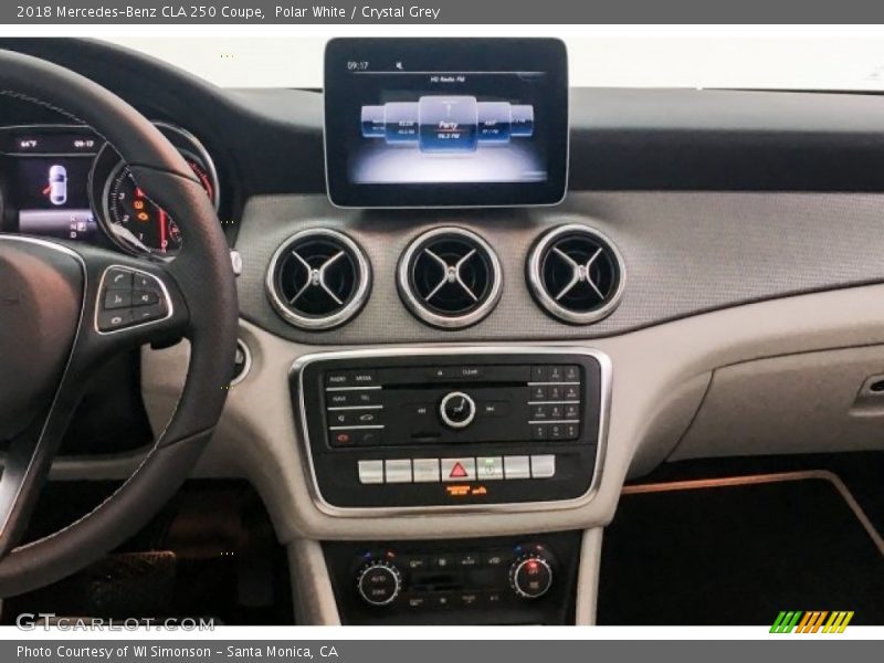 Polar White / Crystal Grey 2018 Mercedes-Benz CLA 250 Coupe