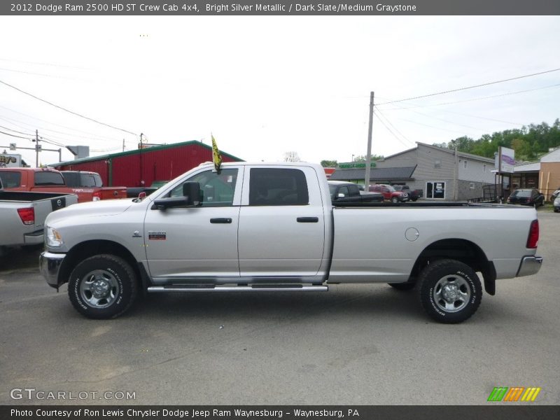 Bright Silver Metallic / Dark Slate/Medium Graystone 2012 Dodge Ram 2500 HD ST Crew Cab 4x4