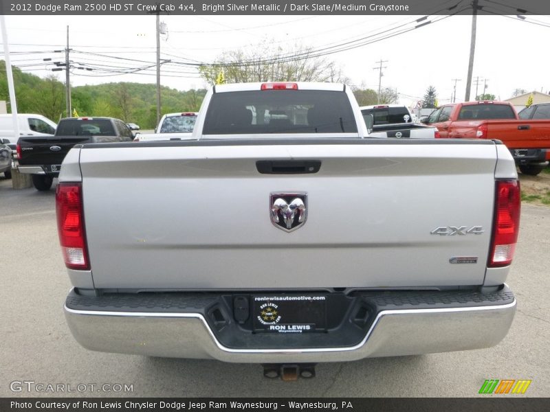 Bright Silver Metallic / Dark Slate/Medium Graystone 2012 Dodge Ram 2500 HD ST Crew Cab 4x4