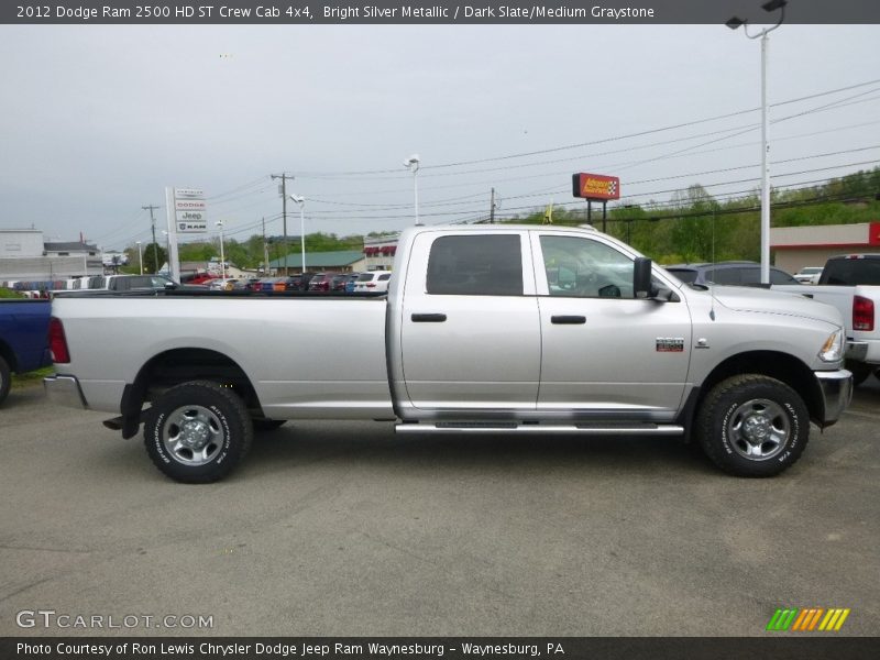 Bright Silver Metallic / Dark Slate/Medium Graystone 2012 Dodge Ram 2500 HD ST Crew Cab 4x4