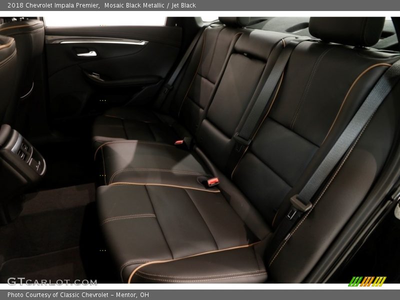 Rear Seat of 2018 Impala Premier