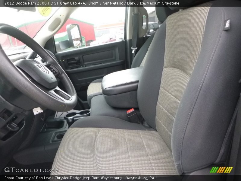 Bright Silver Metallic / Dark Slate/Medium Graystone 2012 Dodge Ram 2500 HD ST Crew Cab 4x4