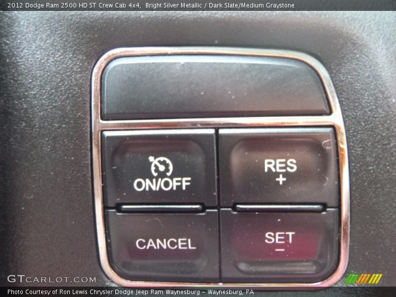 Bright Silver Metallic / Dark Slate/Medium Graystone 2012 Dodge Ram 2500 HD ST Crew Cab 4x4