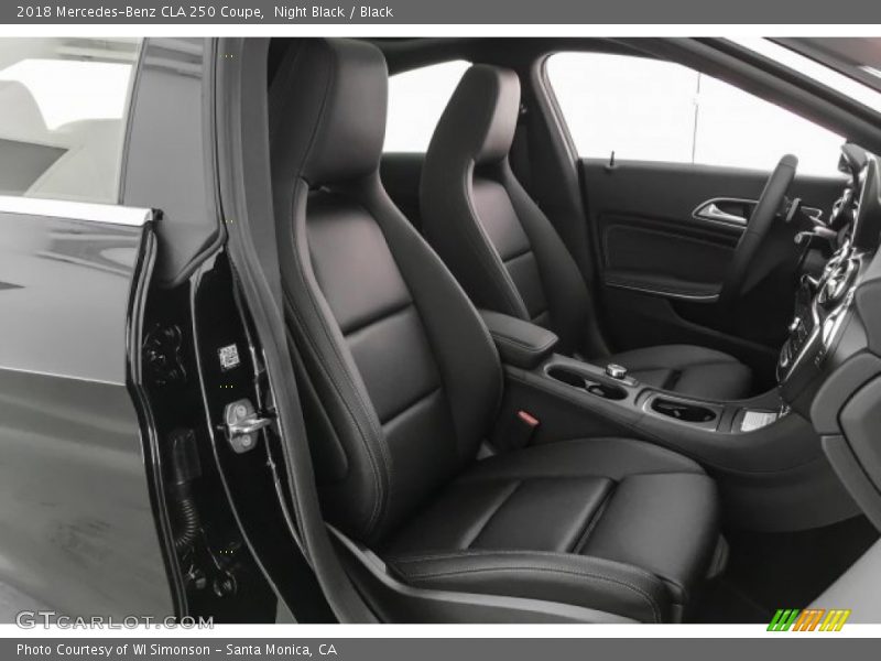 Night Black / Black 2018 Mercedes-Benz CLA 250 Coupe