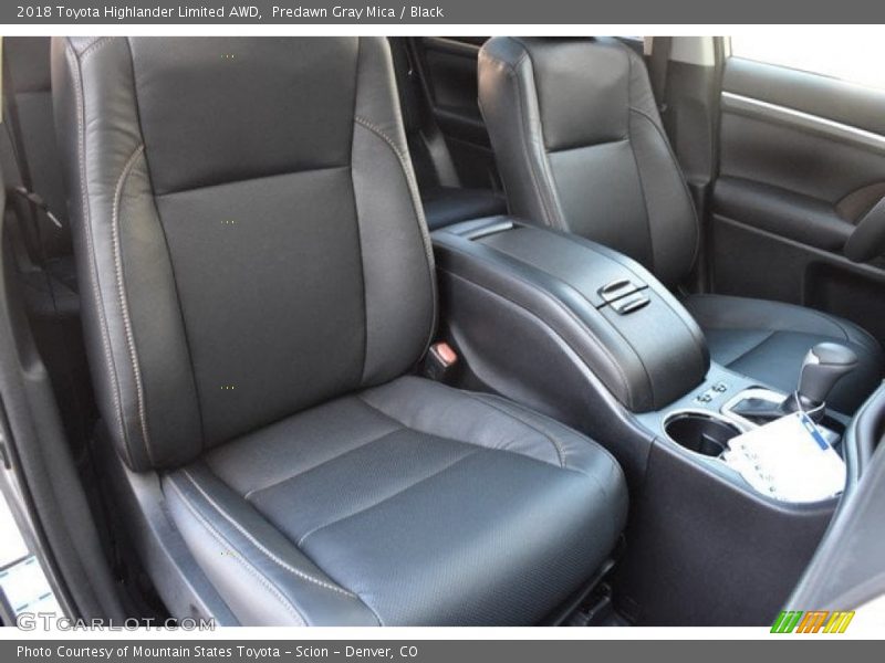 Predawn Gray Mica / Black 2018 Toyota Highlander Limited AWD