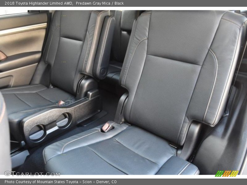 Predawn Gray Mica / Black 2018 Toyota Highlander Limited AWD