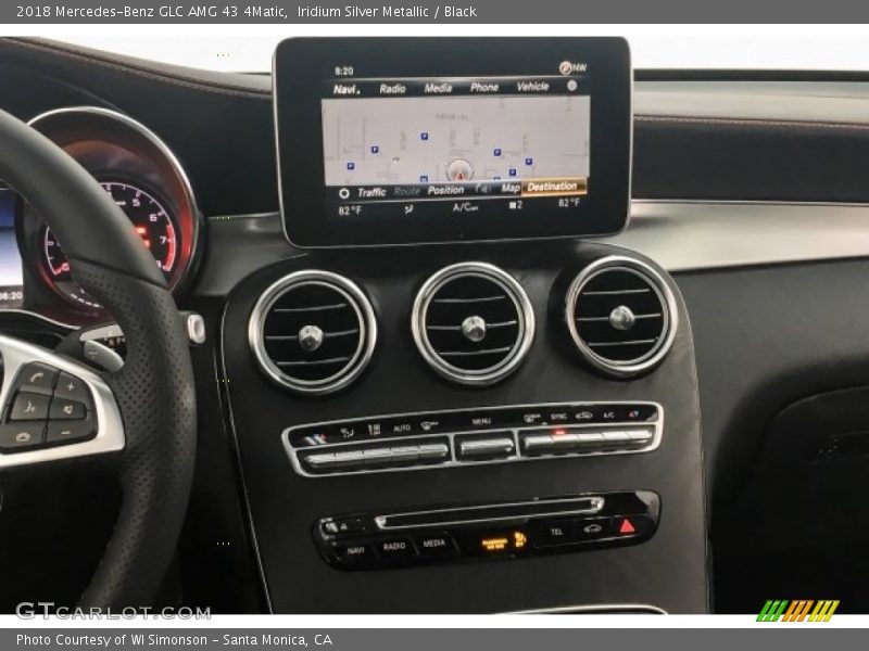 Iridium Silver Metallic / Black 2018 Mercedes-Benz GLC AMG 43 4Matic