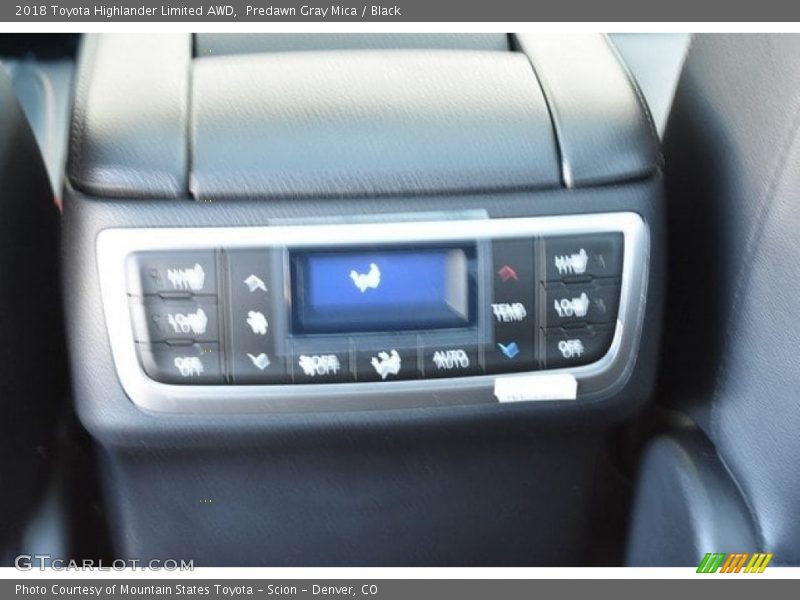 Predawn Gray Mica / Black 2018 Toyota Highlander Limited AWD