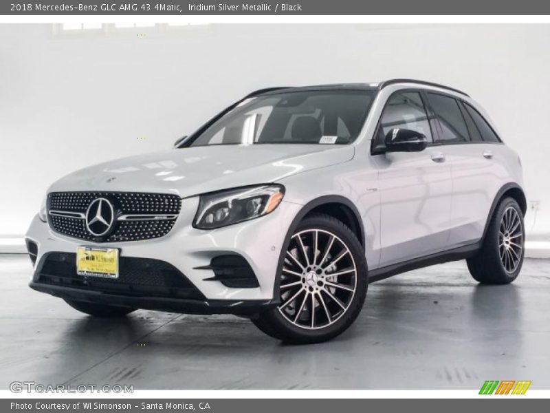 Iridium Silver Metallic / Black 2018 Mercedes-Benz GLC AMG 43 4Matic