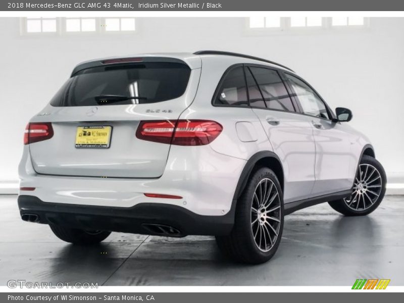 Iridium Silver Metallic / Black 2018 Mercedes-Benz GLC AMG 43 4Matic