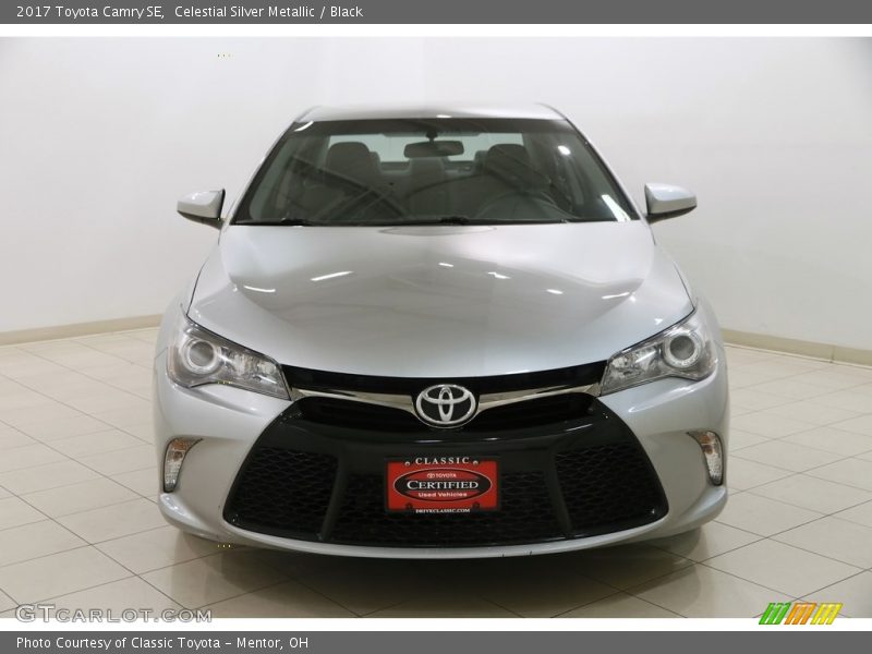Celestial Silver Metallic / Black 2017 Toyota Camry SE