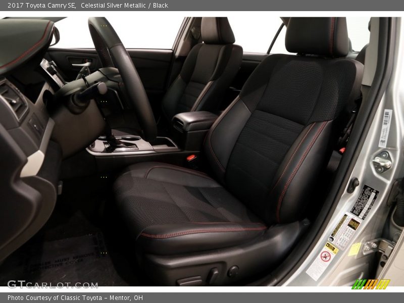 Celestial Silver Metallic / Black 2017 Toyota Camry SE