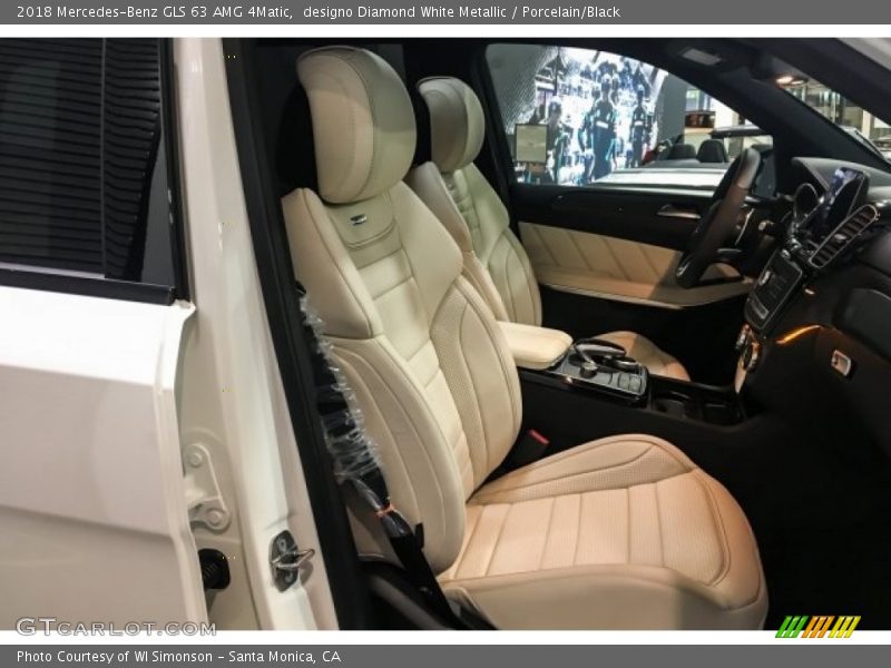 Front Seat of 2018 GLS 63 AMG 4Matic