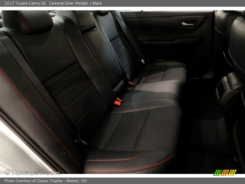Celestial Silver Metallic / Black 2017 Toyota Camry SE