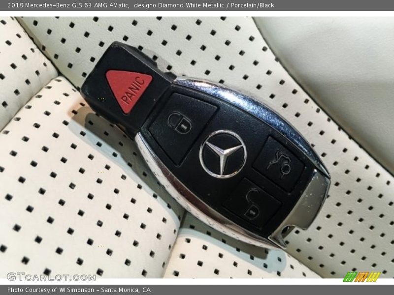 Keys of 2018 GLS 63 AMG 4Matic