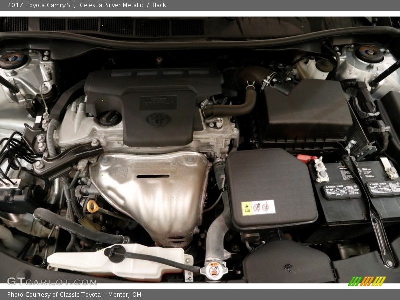 Celestial Silver Metallic / Black 2017 Toyota Camry SE
