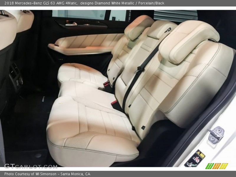 Rear Seat of 2018 GLS 63 AMG 4Matic