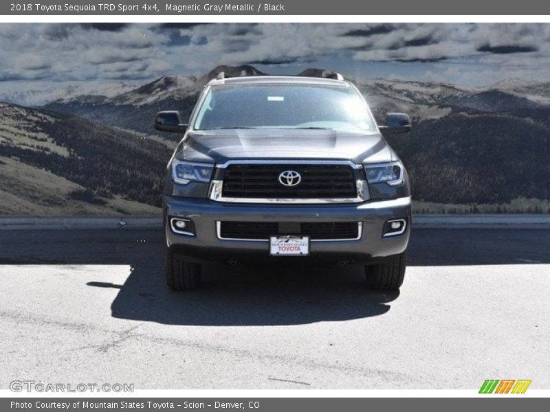 Magnetic Gray Metallic / Black 2018 Toyota Sequoia TRD Sport 4x4