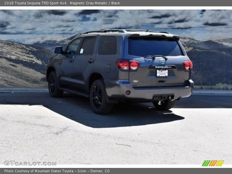Magnetic Gray Metallic / Black 2018 Toyota Sequoia TRD Sport 4x4