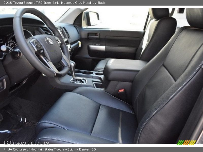 Front Seat of 2018 Sequoia TRD Sport 4x4