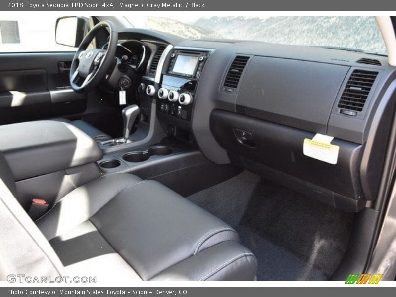 Front Seat of 2018 Sequoia TRD Sport 4x4