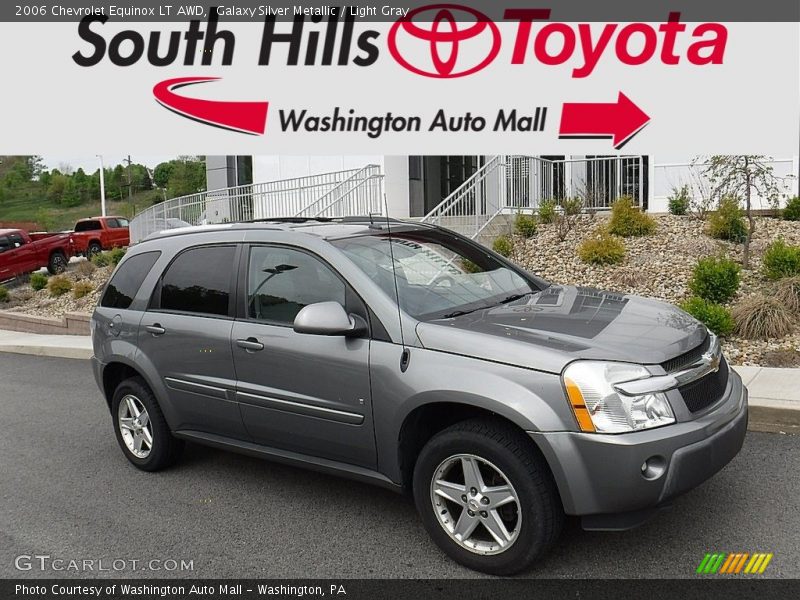 Galaxy Silver Metallic / Light Gray 2006 Chevrolet Equinox LT AWD