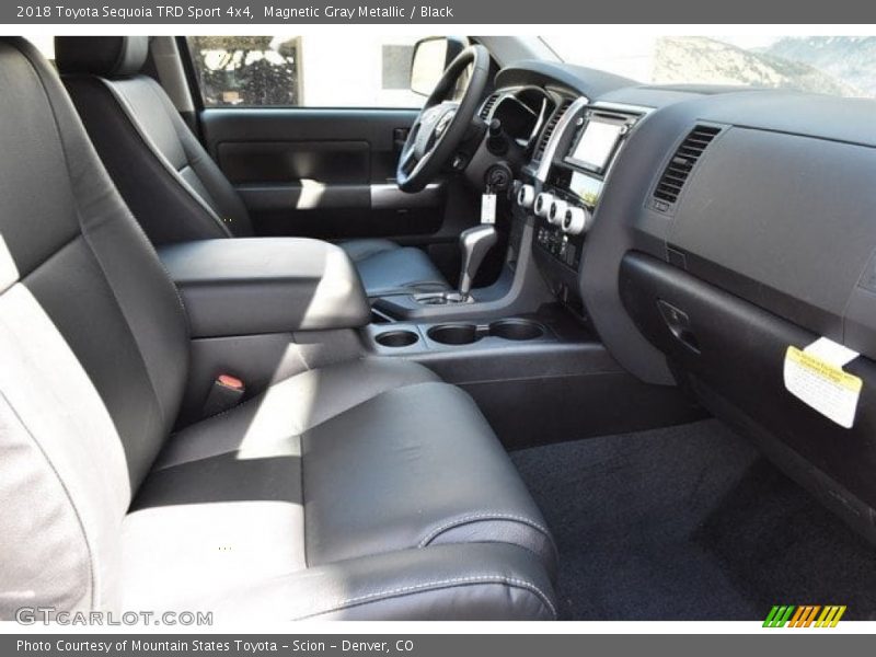 Magnetic Gray Metallic / Black 2018 Toyota Sequoia TRD Sport 4x4